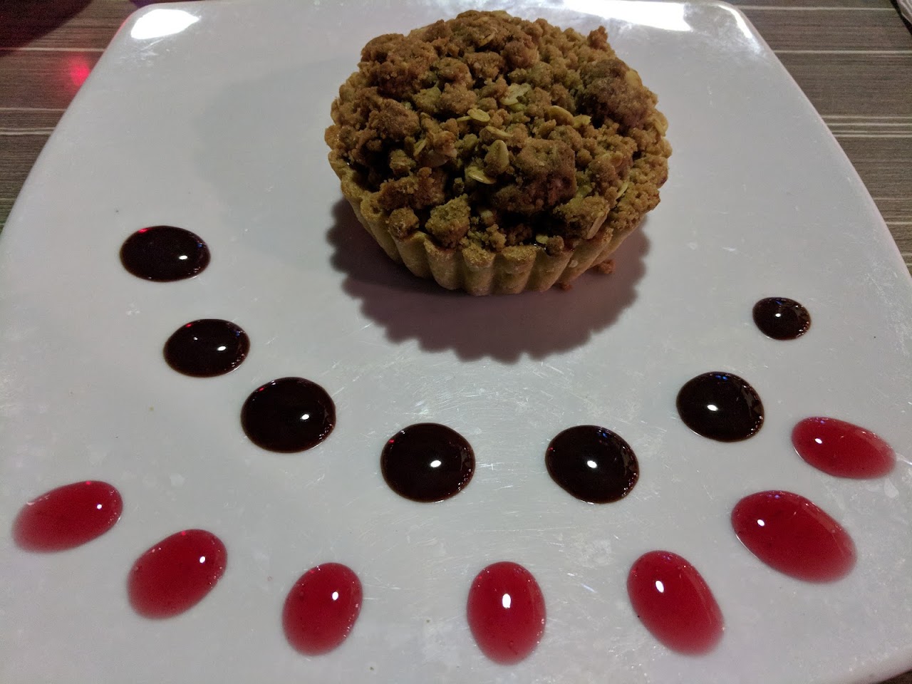 Dessert tart at The Rocks Cafe